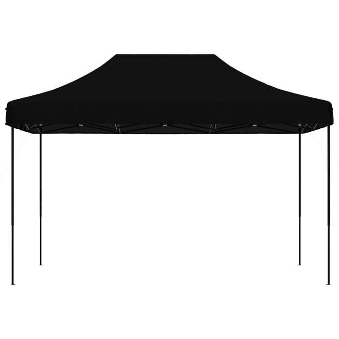VidaXL Folding Pop-Up Party Tent Black 410x279x315 Cm, Tent, Canopy Tent, Gazebo Awning, Gazebo Tent, 4005014