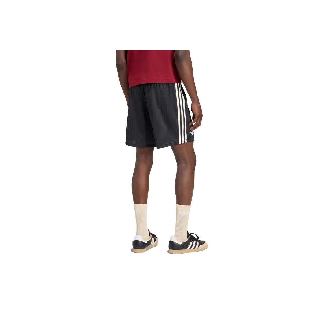 Adidas Originals Skin-Friendly Versatile Trendy Mid-Waist Lace-Up Soccer Pants Men pants Black JM9417