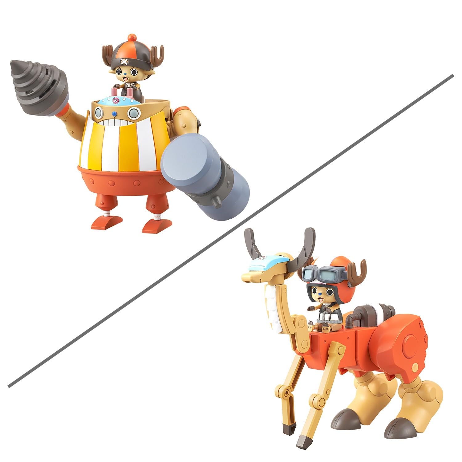 

One Piece Chopper Robo Super #4 & #5 Plastic Model Kit - Pre-Colored