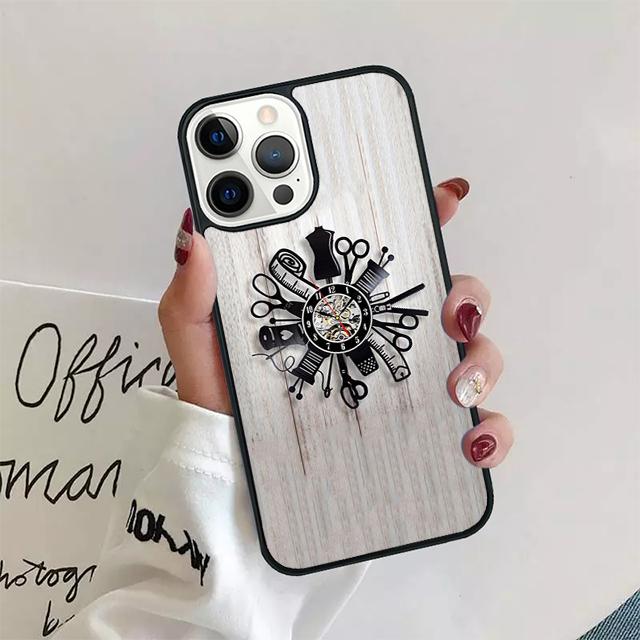 Hair Stylist Tools Phone Case Cover For iPhone 17 Air 15 16 14 13 12 Pro Max 11 Pro Max Plus Coque Shell