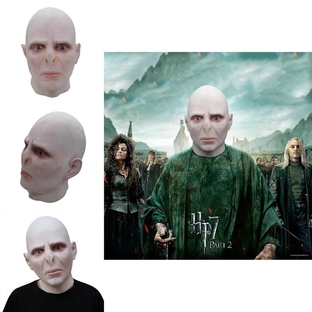 Mască Harry Potter Lord Voldemort Ecologică Netoxică Recuzită Costum Halloween