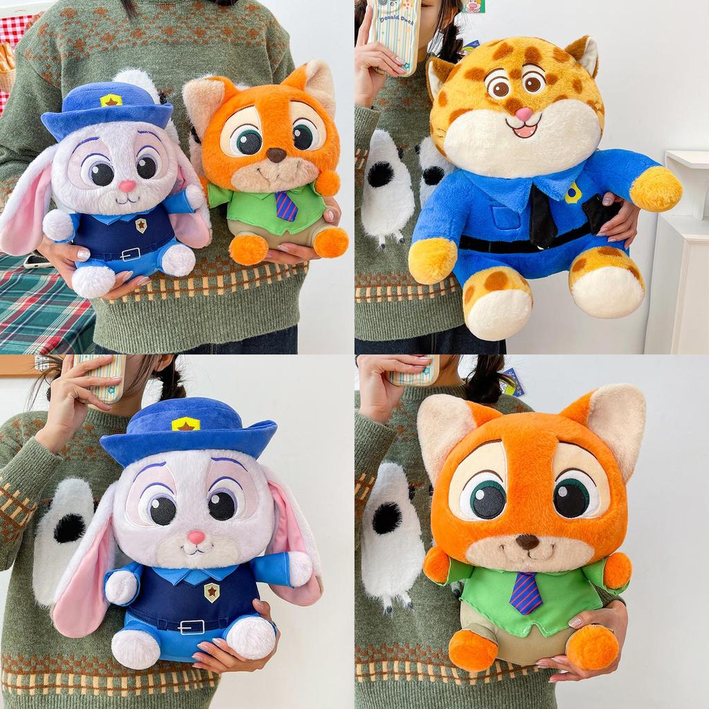 Zootopia Crazy Animal City Plush Fox Toy With Pp Cotton Filling For Kids Gift