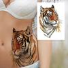 Grande tigre tatuaggio temporaneo per donne uomini bambini ragazze acquerello leopardo leone adesivo tatuaggio falso usa e getta tatuaggi wasit forniture