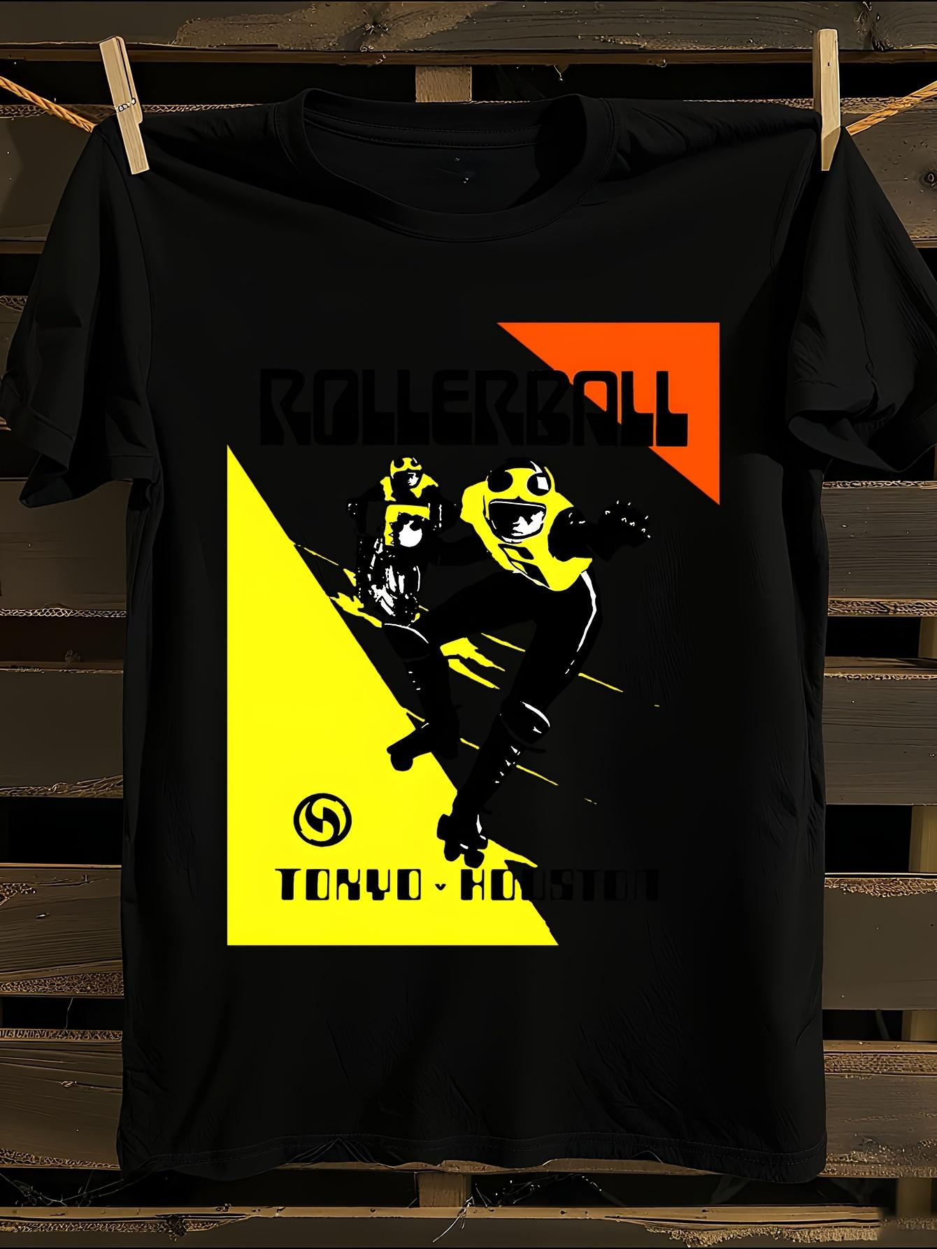 s Rollerball 655 Retro White Tshirt XXL