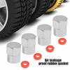 Flat Head Car Tyre Valve Caps Universal Wheel Air Stem Cover Plastic Chrome Dustproof for Auto Motorcycle Truck Bike Accessories