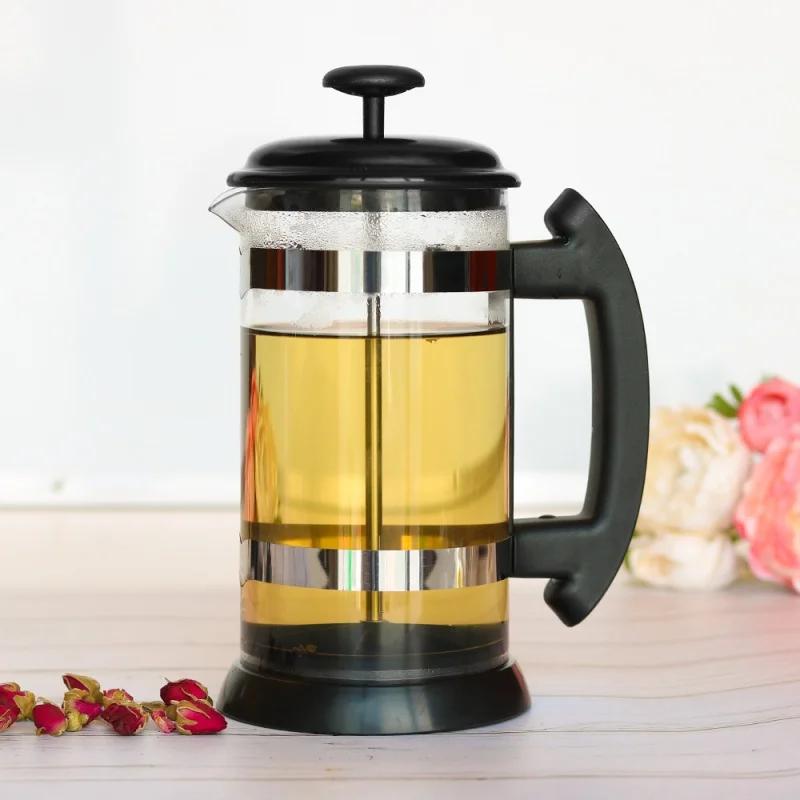 1000ml szklany ekspres do kawy wielofunkcyjny ekspres do kawy French Press czajnik czajniczek filtr kubek ręczny gospodarstwo domowe biuro kawa prezenty