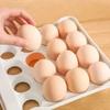 1/1pc Egg Storage Box Drawer-Type Refrigerator Egg Holder Double Layer Eggs Holder With Handle Home Kitchen Organizer Rack