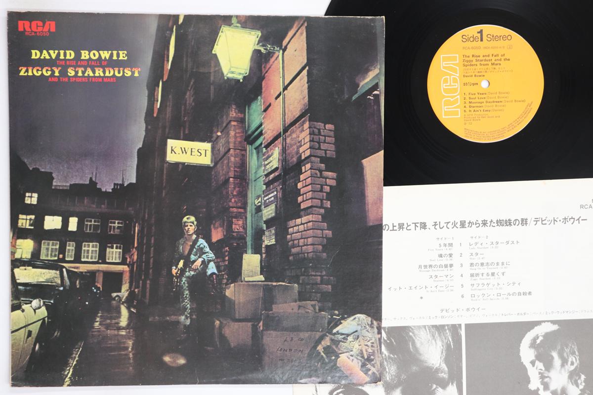 

LP Record DAVID BOWIE Rise And Fall Of Ziggy Stardust RCA6050 RCA 1972 Japan Rock Used