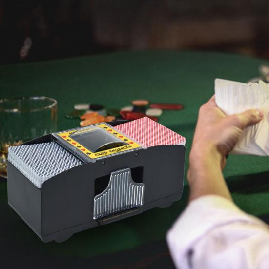 Kartenmischer Batteriebetrieben Automatischer Kartenmischmaschine Praktischer Spielkartenmischer