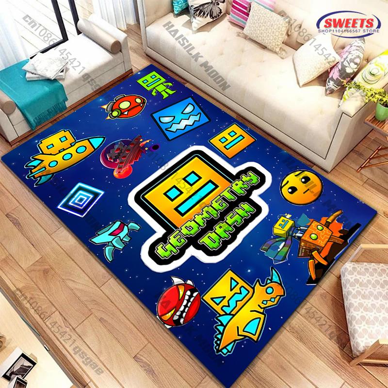 Multi-Size G-Ge0metry D-Dash Carpet New Release! Rug for Living Rooms Bedrooms, Office Areas, Durable Machine Washable Mat Gift