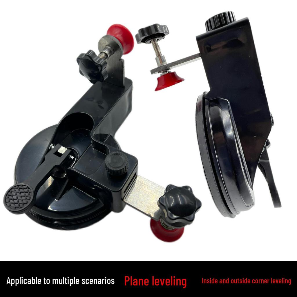 Saugheber für großformatige Fliesen mit Feststellschraube für 90°-Winkel und Spalteinstellung