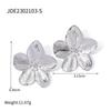Vintage Big Flower Pearl Stud Earrings Gold Color Metal Earring Trendy Luxury Party Rings For Women Girls Stylish Jewelry Gifts