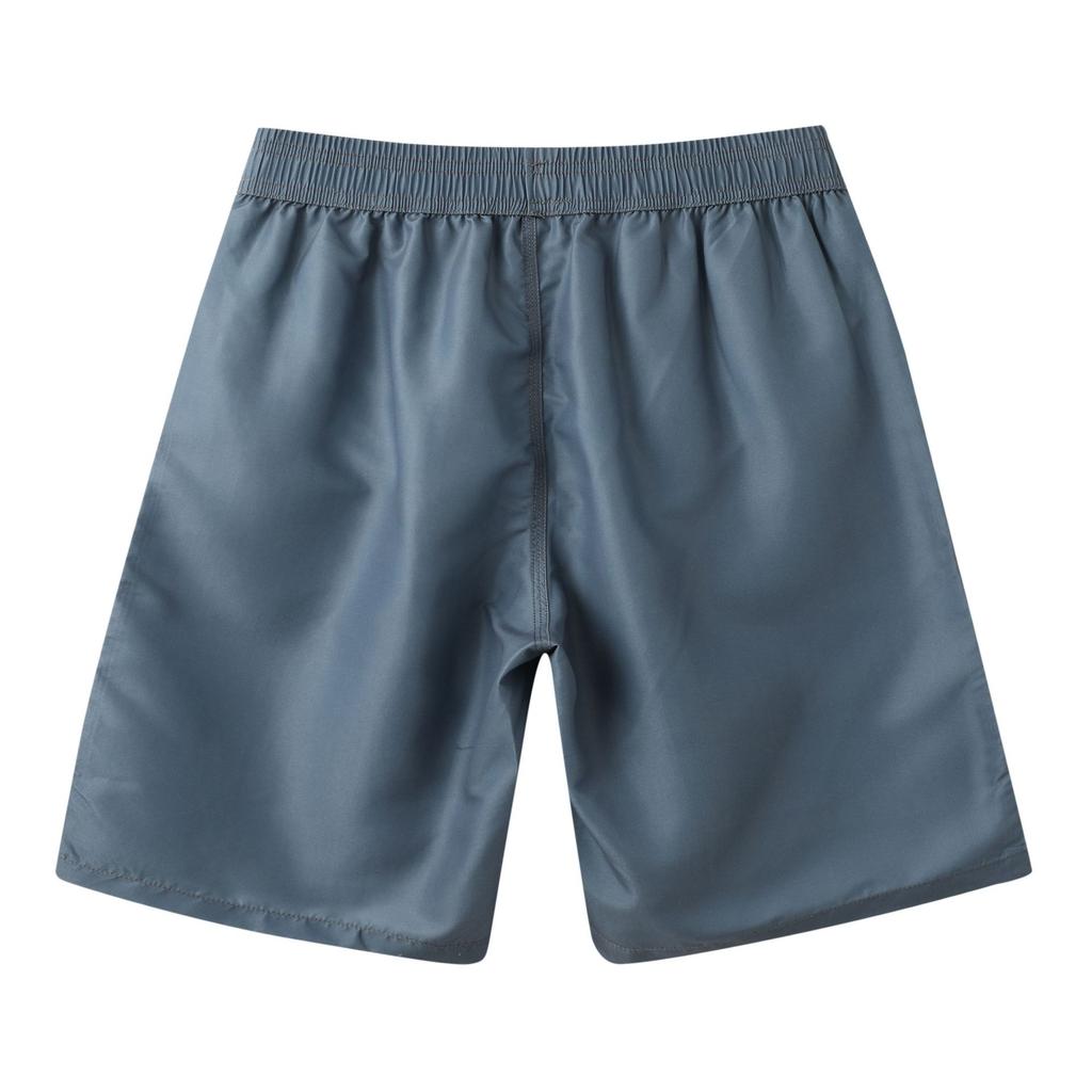 Beach Pants Men'S Quick-Drying Water Anti-Embarrassment Swimming Trunks Solid Color Large Size Loose Casual Sports Five-Point Men'S Shorts