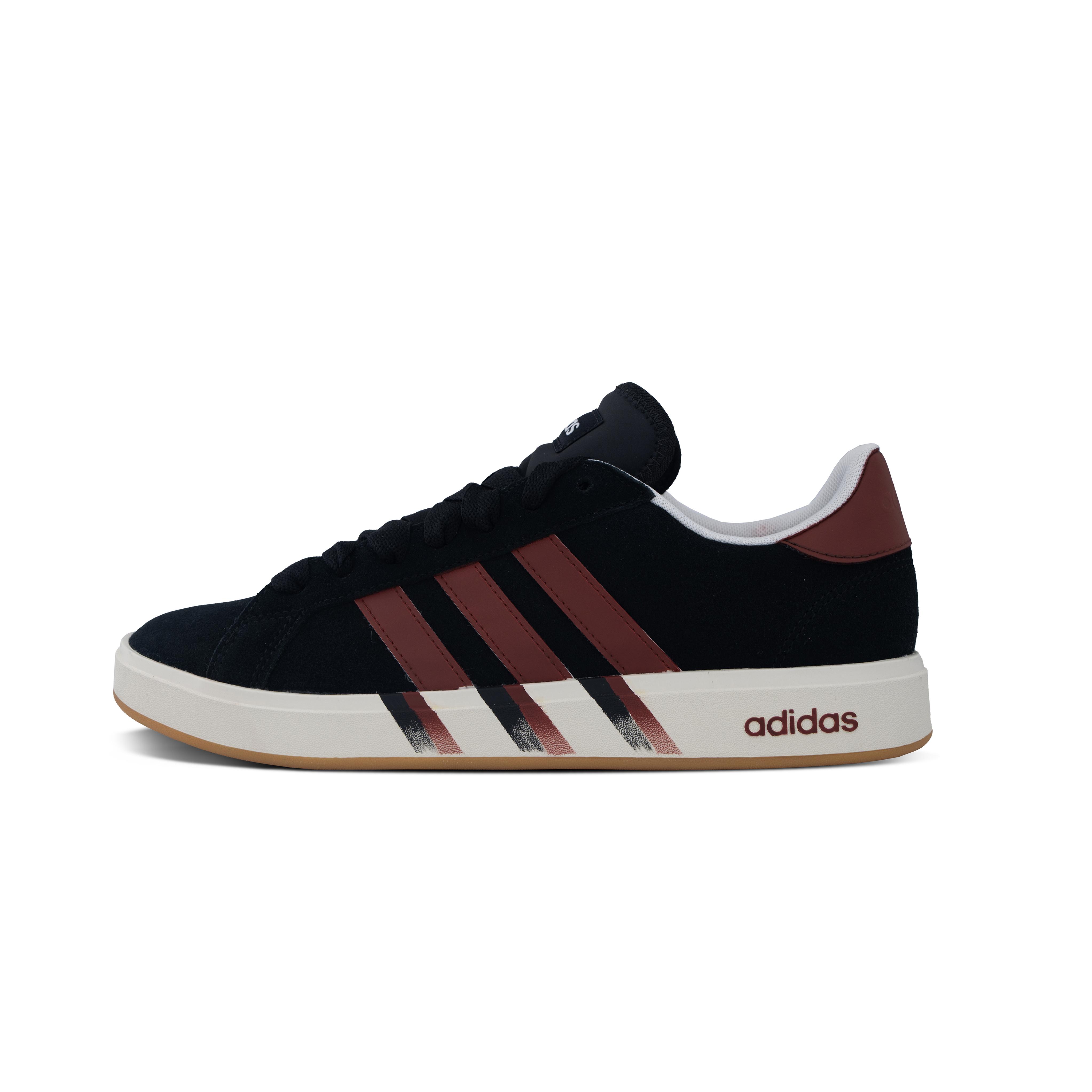 

Adidas Grand Court Base 00s Lucky Clover Low top Skateboard Shoes Unisex Black Burgundy Color JP6335(Team1149-) 44