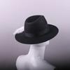 Elegant Bowler Hat Faux Wool Felted Wedding Accessory Hat Materials Event Wear Years Round Fashion Use