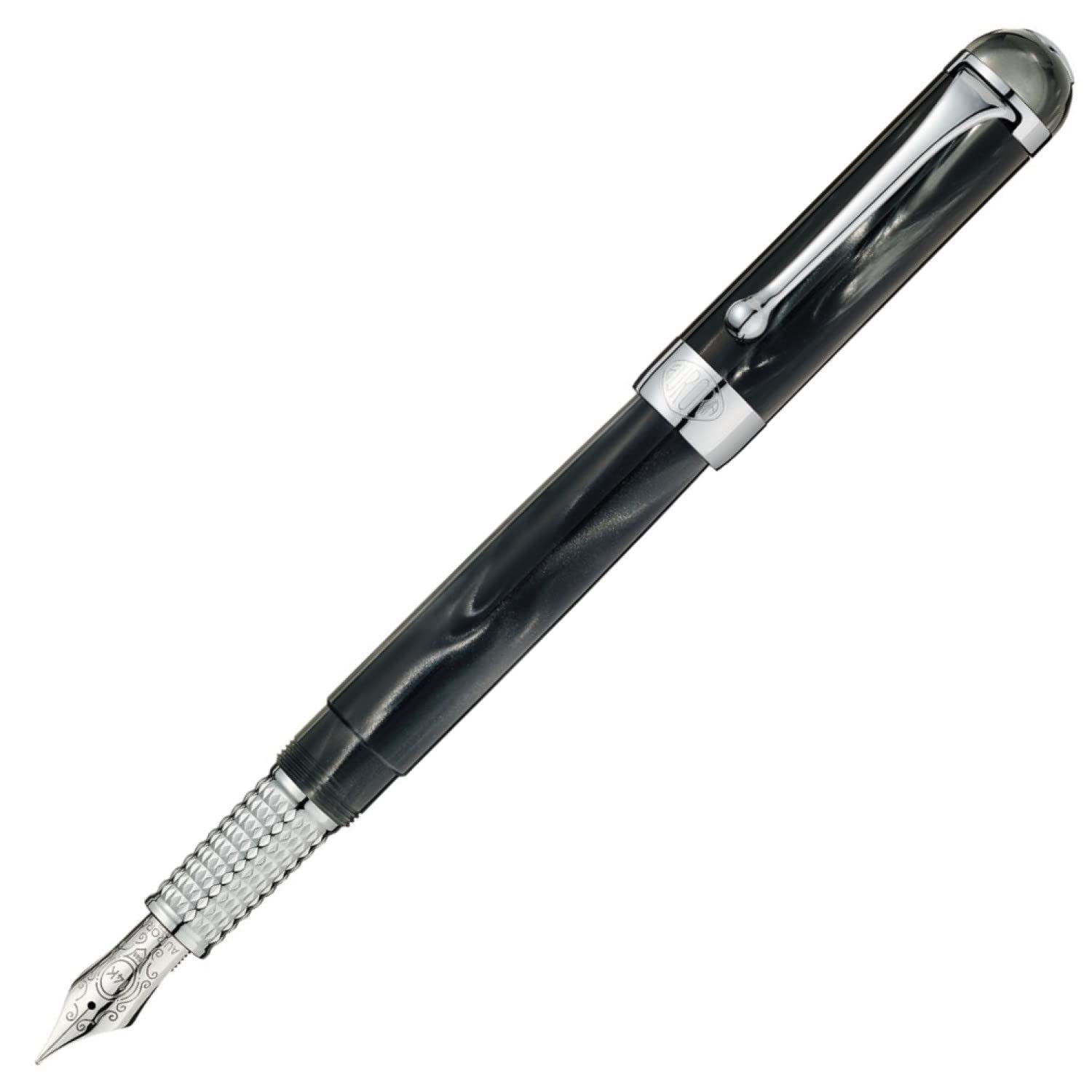 

Aurora Fountain Pen EF Extra Fine Point Alpha Nero Regular Imported Product H11-CNEF Dual-use