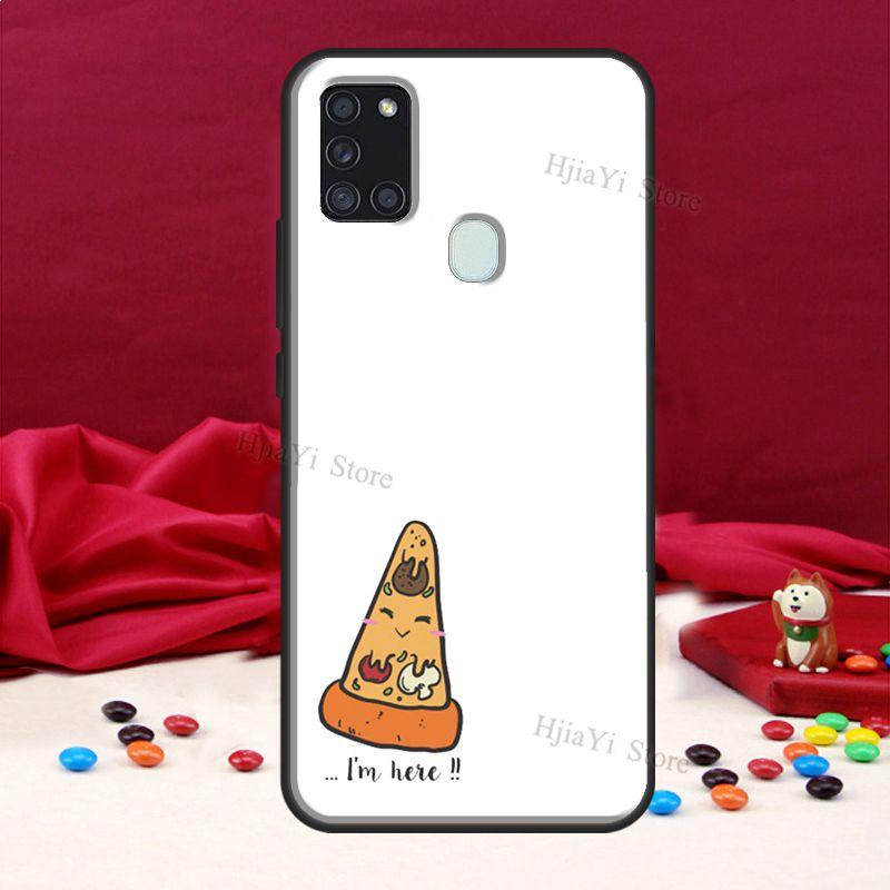 Pizza Beste Freunde BFF Fall Abdeckung Für Samsung A72 A52 A32 A12 A10 A20 A30S A40 A50 A70 A11 A31 A51 a71 A20e A21S