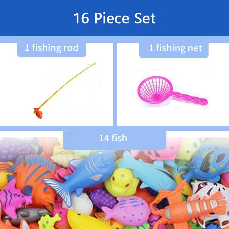 40Pcs With Big Round Pool fishing toys for boys Education toy For Kids