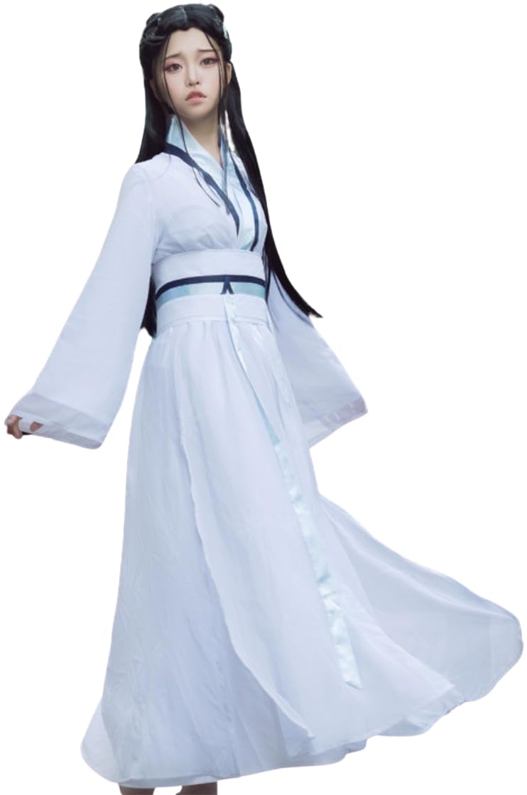 

Hanfu Косплей Японская одежда Кимоно Японская Хакама Белый [Lady Lazy] Женская (XL) белый