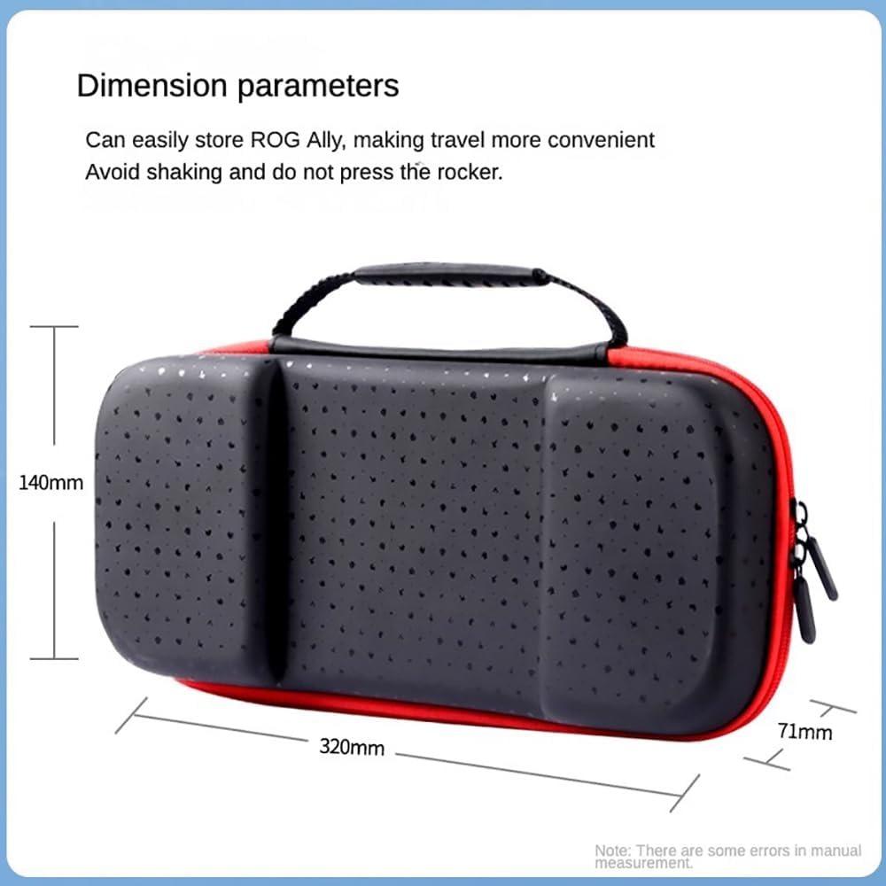 Protective Eva Hard Shell Case Compatible with ASUS ROG Ally 7 inch Gaming Handheld, Shockproof, Stylish and Durable