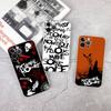 My C-Chemical R-Romance Band Transparent Phone Case For iPhone 16 15 14 13 12 11 Pro Max Plus Soft Cover