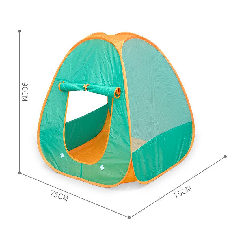 Children's Indoor Green Tent Playhouse - Princess & Boy Baby Toy