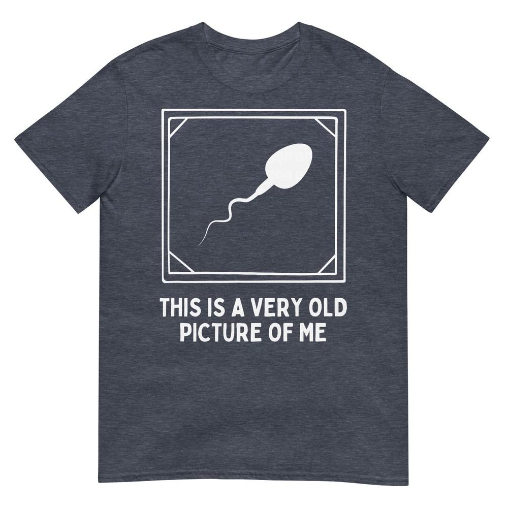 This Is A Very Old Picture Of Me Gag Adult Funny Tshirt
