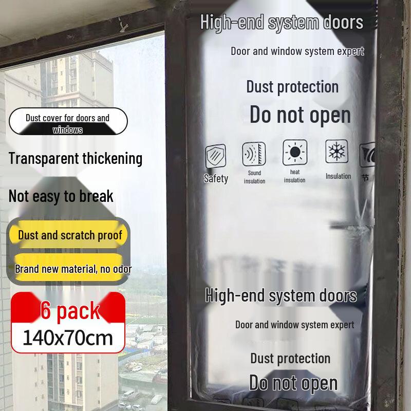 Window Screen Dust Protective Film (6 Pack)