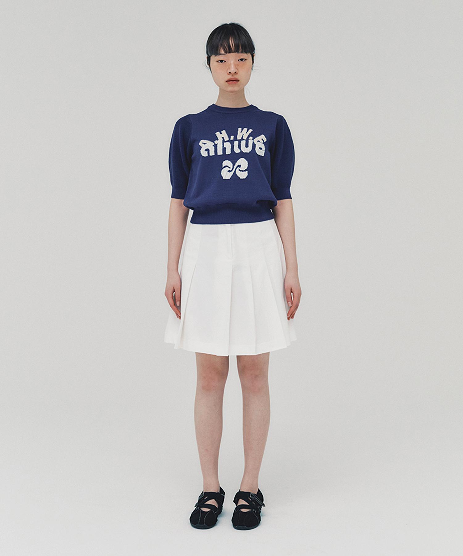 Awi Logo Sweater_Navy Navy/Navy