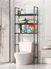 Floor-Standing Bathroom & Kitchen Storage Rack - Punch-Free Design