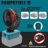 MultiPurpose Foldable Cooling Fan Compatible for 18V BL1820,BL1815 Battery Perfect For Indoor And Outdoor Activity
