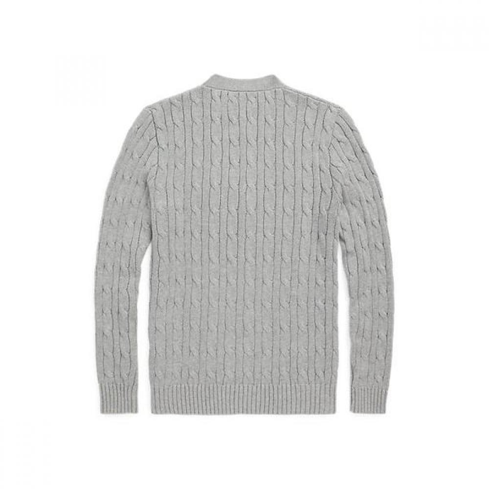 Polo Kids Boys 8 18 Cable Knit Cotton V Neck Cardigan  Cwposwey6820519020 