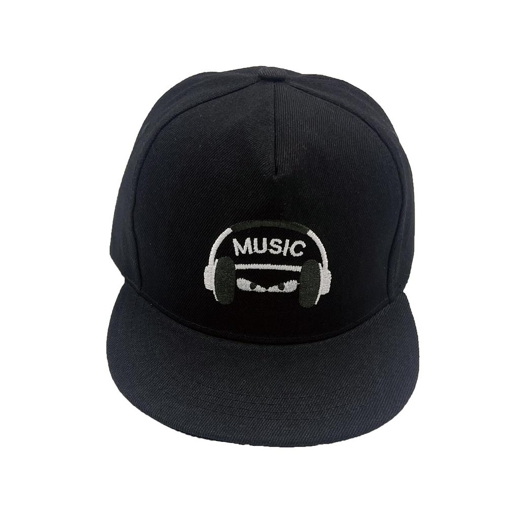 Music Headphones Baseball Cap Men'S And Women'S Fashion Hip Hop Hat Summer Visor Outdoor Sports Flat Brim Hat