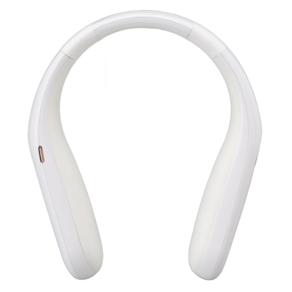 Portable Neck Fan For Neck Knees Hands Warming, Ergonomic Design, Temperature Control Protection, Rechargeable Wearable Cooler, Hands-Free Personal