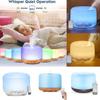 500ml Ultrasonic Air Diffuser With Timer For Home Relaxation