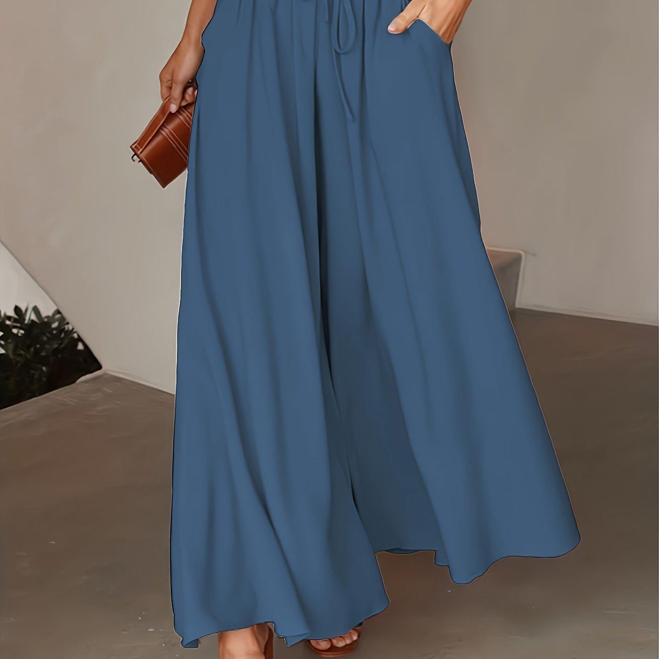 

High-Waisted Wide-Leg Office Pants Z67347 L