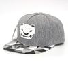 Charakter Papier Tiger Snapback Kappe für Unisex