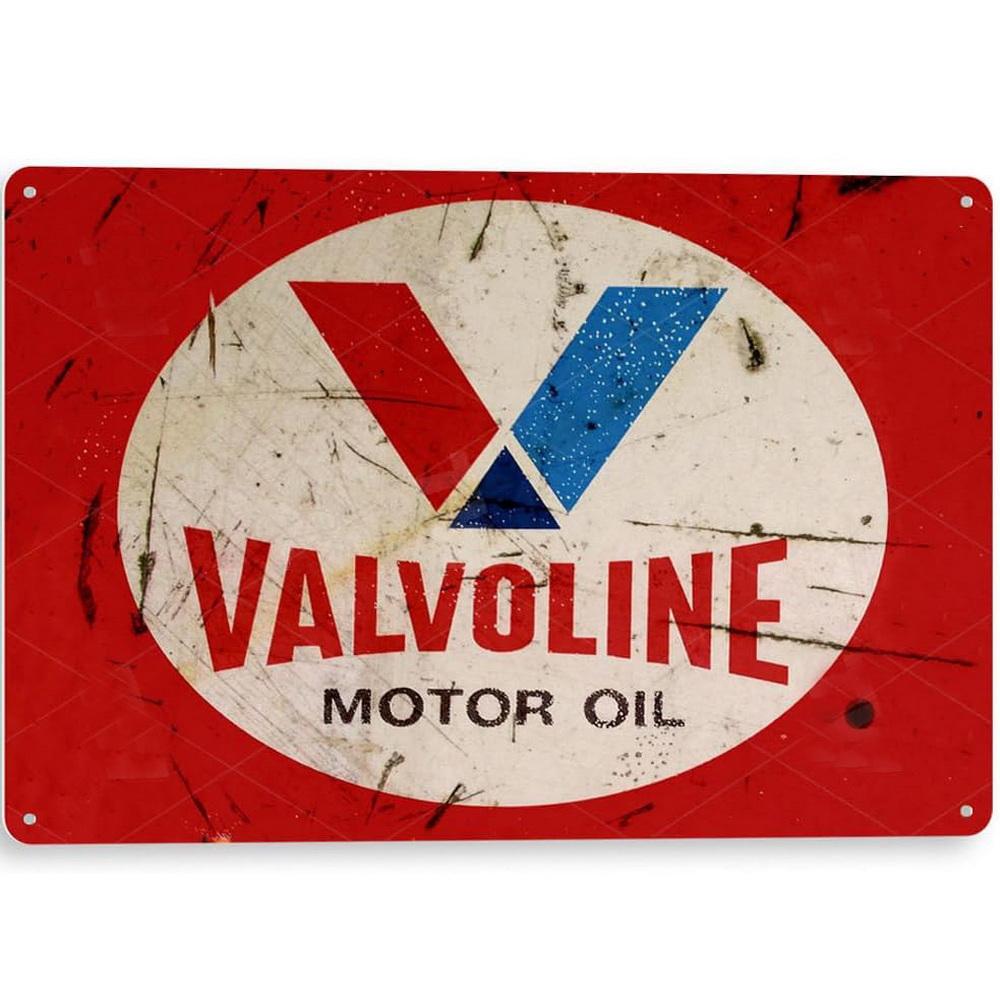 Metal Tin Signs Gasonline Motor Oils Wall Decoration Plaque Vintage Poster Iron Painting for Man Cave Home Cafe Garden Club Bar