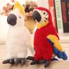 Parrot Simulation Cute Plush Toys Anime Model Of Wildlife Soft Toys Stuffed