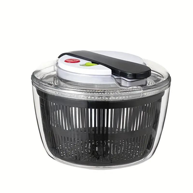 

3L Vegetable Salad Spinner Washer Manual Lettuce Leaf Vegetable Dehydrator Kitchen Vegetable Washer Salad Dryer Mixer