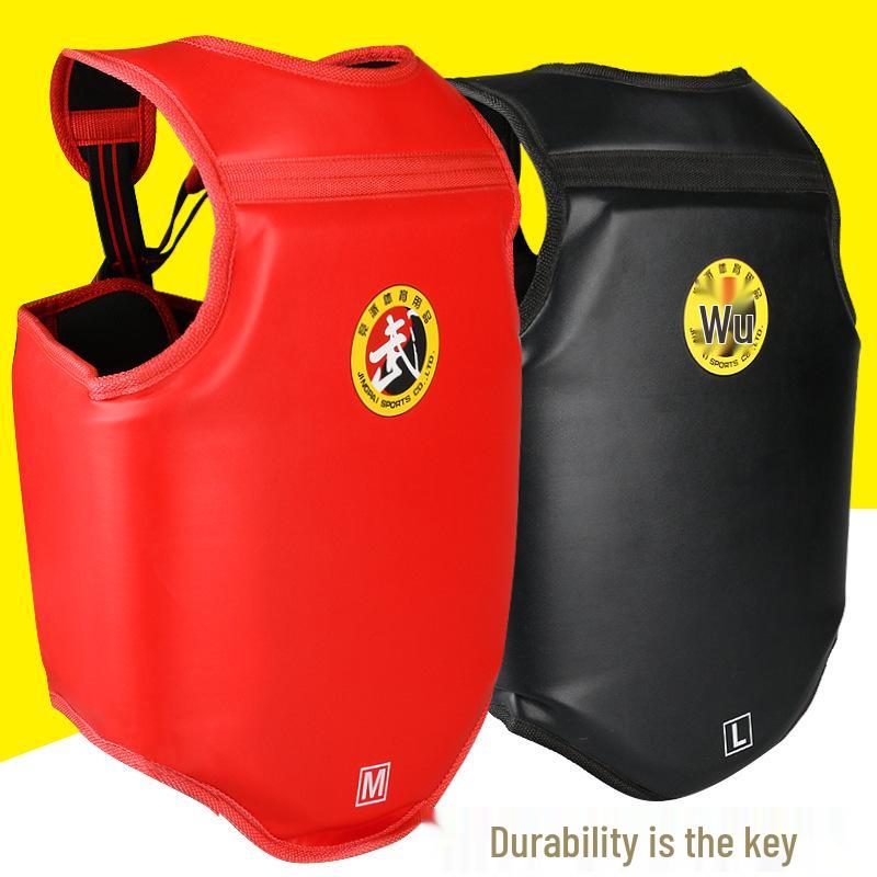 Sanda Chest Protector for Boxing, Muay Thai, MMA, and Martial Arts Training