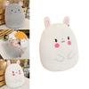 Niedliches Dinosaurier Hase Schwein Cartoon Tier Plüschtier Kissen für Mädchen Weiche und kuschelige Stoffpuppe