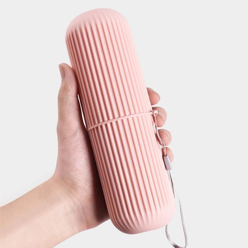 Přenosné pouzdro na uložení zubního kartáčku Držák na zubní pastu Box Organizér Úložný kelímek pro domácnost pro venkovní cestování Koupelnové doplňky
