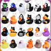 6/12/24 Pieces of Halloween Rubber Ducks, Halloween Character Set Rubber Ducks, Pumpkin Rubber Ducks, Christmas Decorations