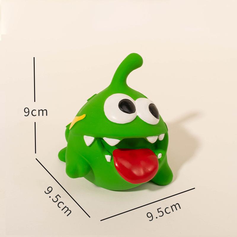 

Писклявая интерактивная игрушка для жевания собак, милый щенок, устойчивая к укусам, резиновая игрушка для чистки зубов, TPR, молярные жевательные игрушки для собак