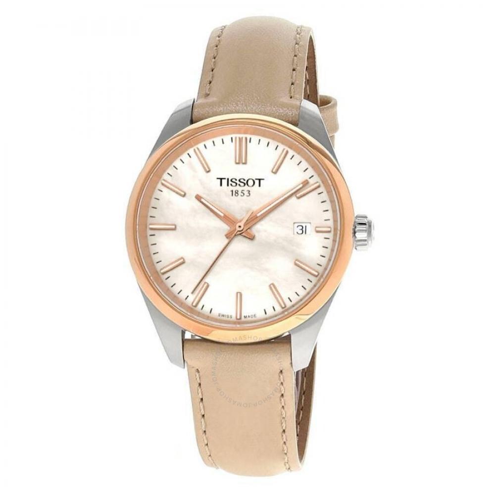 Tissot Pr 100 Quartz White Mother Of Pearl Dial Ladies Watch T1502102611100