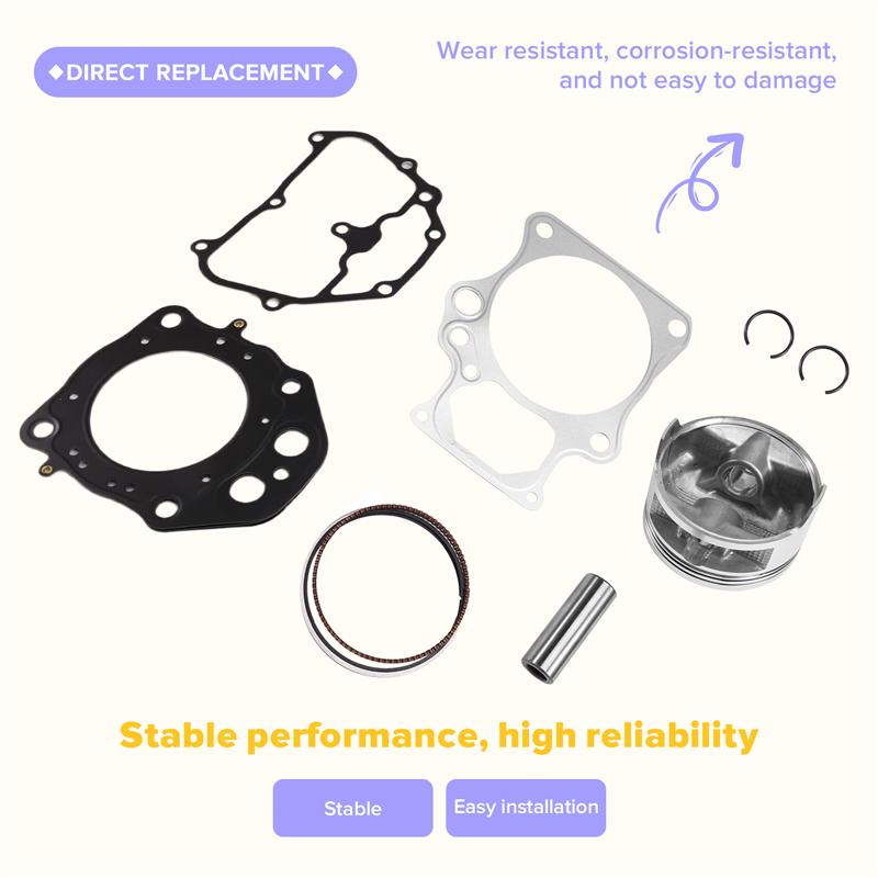 A58X-ATV Piston Kit For Honda Rancher TRX420TE TRX420FM 2007-2018 13101-HP5-600
