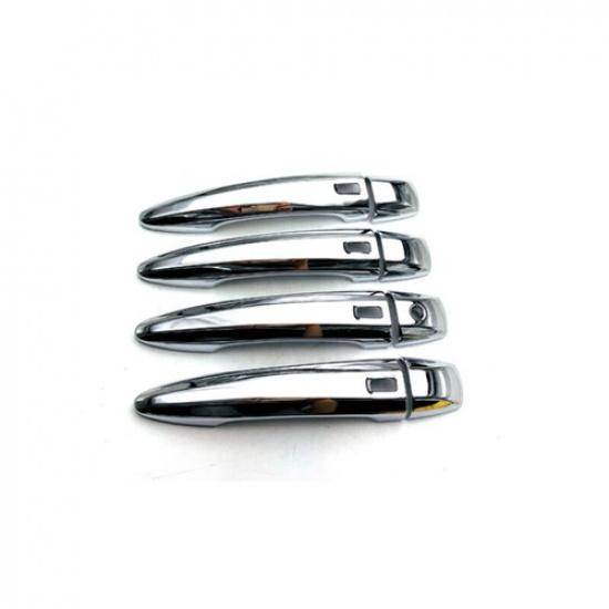 Chrome ABS Side Door Handle Cover Trim 8PCS For Nissan Rogue X-Trail 2021-2022