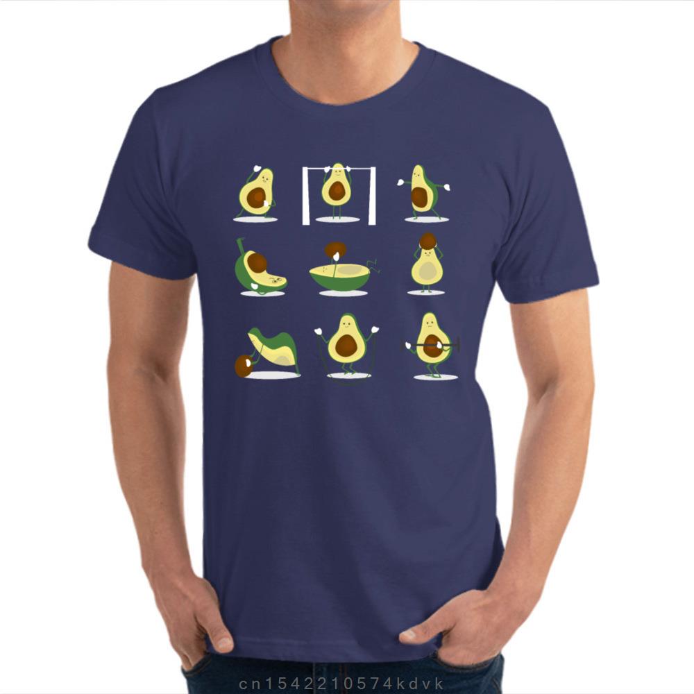 New Coming Europe Tops Tees Avocado Fitness All Camisas T Shirts for Unisex T Shirt Summer Funny Printing Casual Cotton T Shirt