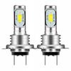2X Żarówki Led H7 Bardzo Mocne 4000Lm 6500K 1:1 Canbus 50000H 80W Dc 12-24V